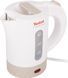 Електрочайник Tefal Travel-o-city&nbsp;, 0,5л, STRIX, пластик, в комплекті 2 склянки + 2 ложки, біло-бежевий 3 - магазин Coolbaba Toys