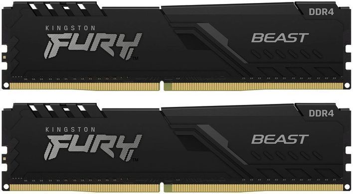 Kingston Память для ПК DDR4 3600 32GB KIT (16GBx2) FURY Beast KF436C18BBK2/32 фото