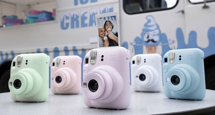 Fujifilm Фотокамера миттєвого друку INSTAX Mini 12 PINK 16806107 фото