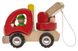 Машинка деревянная goki Эвакуатор красный 1 - магазин Coolbaba Toys