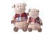 Мягкая игрушка Same Toy Свинка в жилетке 35 см 4 - магазин Coolbaba Toys