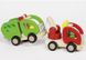 Машинка дерев'яна goki Евакуатор червоний 4 - магазин Coolbaba Toys