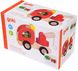 Машинка дерев'яна goki Евакуатор червоний 5 - магазин Coolbaba Toys