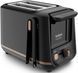 Tefal Тостер Includeo 850Вт, розморожування, щипці, термопластик, чорний