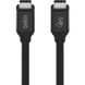 Кабель заряджання/синхронізації Belkin USB-C > USB-C, 0.8м, 100Вт, Thunderbolt 3, 40Гбс, чорний 4 - магазин Coolbaba Toys