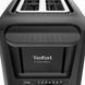 Tefal Тостер Includeo 850Вт, розморожування, щипці, термопластик, чорний