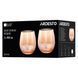 ARDESTO Набір склянок низьких Black Mars Amber 480мл, 2шт, скло, золотистий 4 - магазин Coolbaba Toys