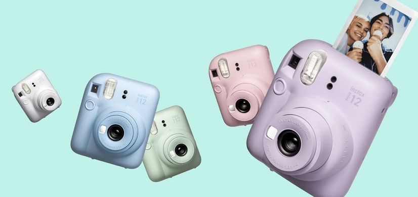 Fujifilm Фотокамера миттєвого друку INSTAX Mini 12 PINK 16806107 фото