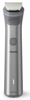 Philips Тример Series 5000, для бороди, вусів, окантовки, голови, тіла, акум., насадок-12, сталь, сірий MG5940/15 фото