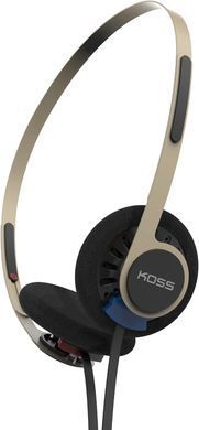 Koss Навушники On-Ear Koss KPH40 Utility, 3.5 mini-jack, 1.2м, Бежевий 197584.102 фото