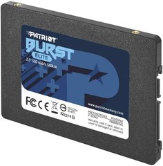 Накопичувач SSD Patriot 2.5" 240GB SATA Burst Elite - купити в інтернет-магазині Coolbaba Toys