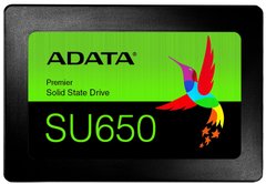 ADATA Накопичувач SSD 2.5" 256GB SATA SU650 ASU650SS-256GT-R фото