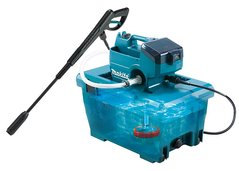 Акумуляторна мийка високого тиску Makita, DHW080ZK, LXT 18В+18В, 80 бар, 330 л/г, 6.7 кг. SOLO DHW080ZK фото