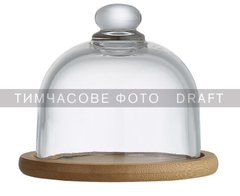 ARDESTO Блюдо бамбуковое со стеклянной крышкой, 12 см AR2612BD фото