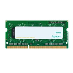 Пам'ять ноутбука Apacer DDR3 8GB 1600 1.35/1.5V DV.08G2K.KAM фото