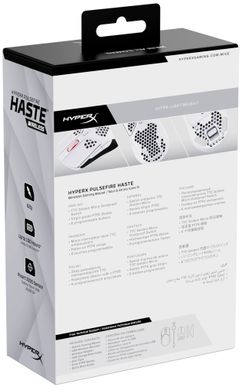 HyperX Миша Pulsefire Haste WL, White 4P5D8AA фото
