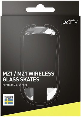 Скляні глайди для миші Xtrfy MZ1/MZ1 WL Litus White SK-GL-MZ1-WHITE фото