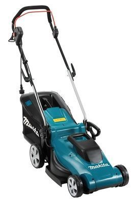 Makita Газонокосилка ELM3720, 1400Вт, 37см, 40л, 11.6 кг, до 500м2, 20-75мм ELM3720 фото