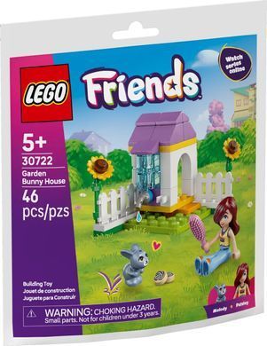 LEGO Конструктор LEGO recruitment Friends Садова хатинка для кролика 30722 фото