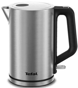 Tefal Електрочайник Bronx Electric, 1.7л, нерж. сталь, сірий KI513D10 фото