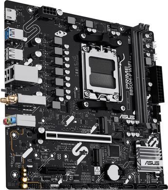 ASUS Материнcкая плата PRIME B850M-F WIFI sAM5 B850 2xDDR5 M.2 HDMI Wi-Fi BT mATX 90MB1N80-M0EAY0 фото