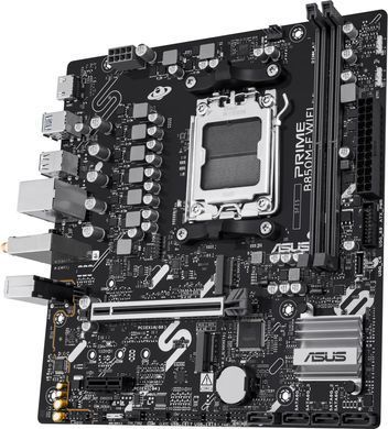 ASUS Материнcкая плата PRIME B850M-F WIFI sAM5 B850 2xDDR5 M.2 HDMI Wi-Fi BT mATX 90MB1N80-M0EAY0 фото
