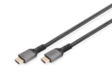 Digitus Кабель DIGITUS HDMI (M/M), 8K, Ultra High speed/Ethernet, 3м, чорний DB-330200-020-S фото