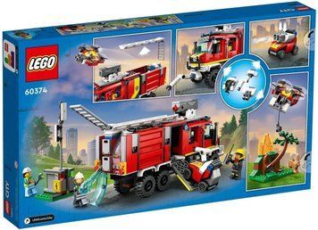 LEGO Конструктор City Пожарная машина 60374 фото