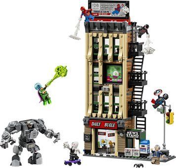 LEGO Конструктор LEGO Super Heroes Людина-павук проти Містеріо: Дейлі Б'юґл 76342 фото