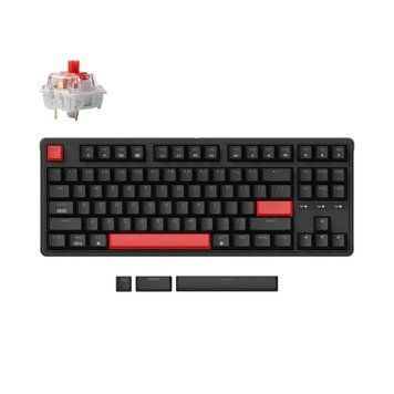 Keychron Клавіатура механічна C3 Pro 87Key, K pro Red, USB-A, QMK, Hot-swap, EN/UKR, RGB, чорний C3PH1_KEYCHRON фото