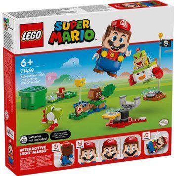 LEGO Конструктор Super Mario Пригоди з інтерактивним LEGO Маріо 71439 фото