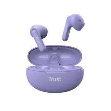Trust Навушники TWS Yavi Earphones BT 5.3, ENC, SBC, Mic, Фіолетовий 25299_TRUST фото