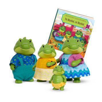 Li`l Woodzeez Набор фигурок Семья Крокодилов 4ед WZ6796 фото