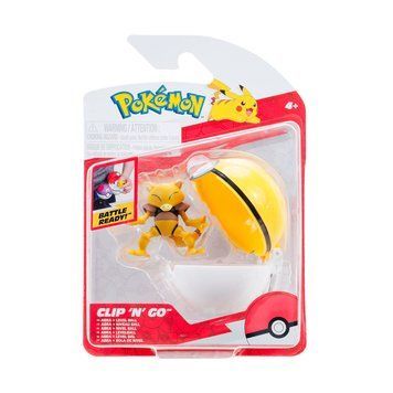 Ігровий набір POKEMON W16 - АБРА У ПОКЕБОЛІ (ігрова фігурка, покебол) PKW3144 фото