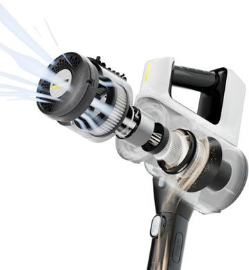 Karcher Пылесос беспроводной VCS 3 Nano Complete, контейнер для пыли -0,6 л, автономная работа до 50 мин, белый 1.198-930.0 фото