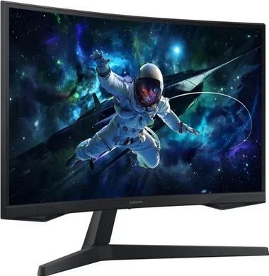 Samsung Монітор Samsung 27" Odyssey G55C 2xHDMI, DP, VA, 2560x1440, 165Hz, 1ms, CURVED LS27CG550EIXUA фото