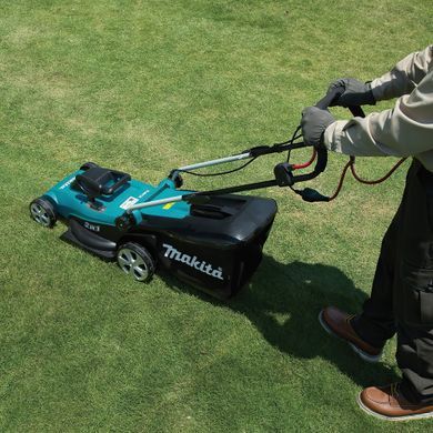 Makita Газонокосилка ELM3720, 1400Вт, 37см, 40л, 11.6 кг, до 500м2, 20-75мм ELM3720 фото