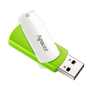 Apacer Накопитель 32GB USB 2.0 Type-A AH335 Зелёный AP32GAH335G-1 фото