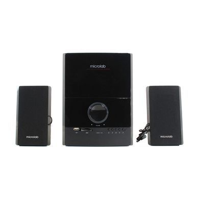 Microlab Акустическая система M-500U 2.1, 40W, mini-jack,USB ,SD, пк, черный M-500U фото