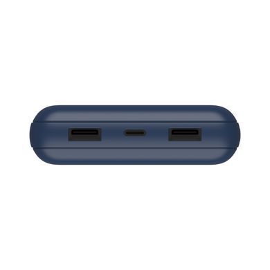 Belkin Акумулятор портативний літій-іонний Power Bank 20000мА&middot;год, 15Вт, 2хUSB-A/USB-C, блакитний BPB012BTBL фото