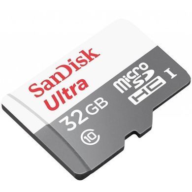 SanDisk Карта памяти microSD 32GB C10 UHS-I R100MB/s Ultra SDSQUNR-032G-GN3MN фото