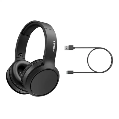 Навушники Philips TAH5205 Over-ear Wireless Mic Чорний TAH5205BK/00 фото