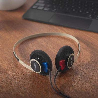 Koss Навушники On-Ear Koss KPH40 Utility, 3.5 mini-jack, 1.2м, Бежевий 197584.102 фото