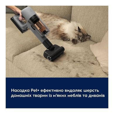 Electrolux Беспроводной пылесос, объём пылесборника &mdash; 0,3 л, автономная работа до 50 мин, вес &mdash; 2,29 кг, HEPA12, AutoMode, 5 насадок, серый EP72AB21UG фото