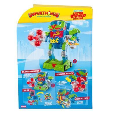Игровой набор SUPERTHINGS S серии "Kazoom Power" &ndash; УЛЬТРАСТРАЙКЕР МИСТЕР КИНГ PSTSP116IN250 фото