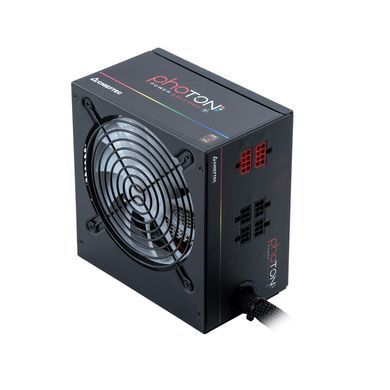 Chieftec Блок живлення RETAIL Photon CTG-750C-RGB,12cm fan,a/PFC,24+8,4xPeripheral,6xSATA,4xPCIe CTG-750C-RGB фото