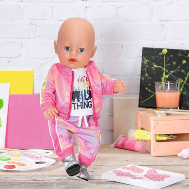 Набор одежды для куклы BABY BORN - ТРЕНДОВЫЙ РОЗОВЫЙ 828335 фото