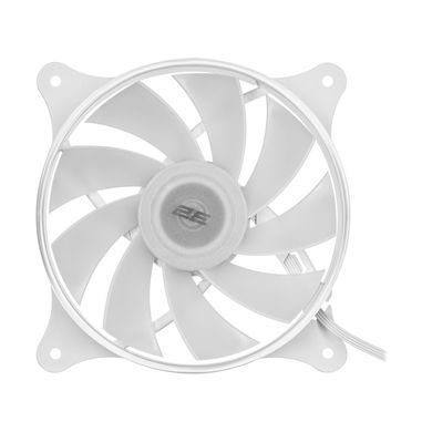 2E Gaming Корпусный вентилятор Air Cool ACF120VRB-ARGB 120мм, 1200rpm, 4pin, 23dBa, reversed, белый 2E-ACF120VRW-ARGB фото