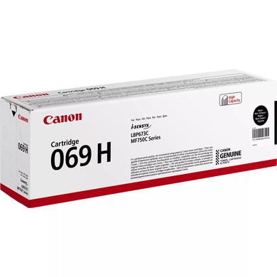 Картридж Canon 069H MF752Cdw/MF754Cdw/LBP673Cdw Black (7600 стр.) 5098C002 фото