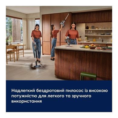 Electrolux Беспроводной пылесос, объём пылесборника &mdash; 0,3 л, автономная работа до 50 мин, вес &mdash; 2,29 кг, HEPA12, AutoMode, 5 насадок, серый EP72AB21UG фото